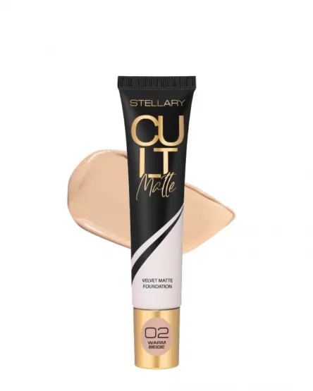 Stellary Матирующий тональный крем Cult Matte, 25 мл