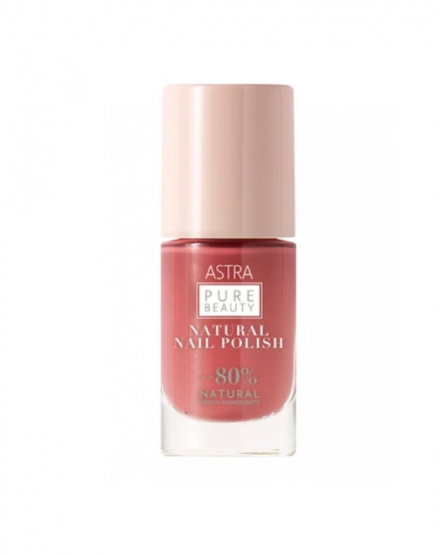 Astra Натуральный лак для ногтей Pure Beauty Natural, 8 мл