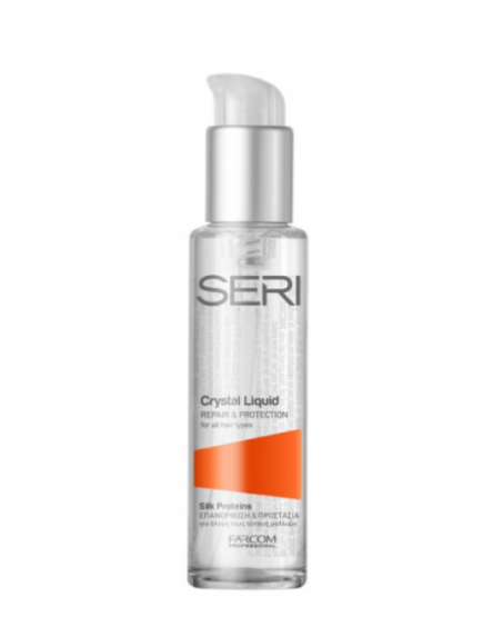 Farcom Жидкие кристаллы для восстановления всех типов волос Seri Silk Proteins 