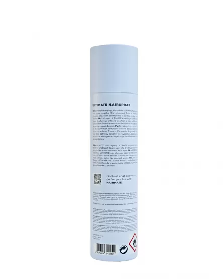 HAIRMATE Лак для волос сильной фиксации Ultimate 