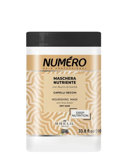 Brelil Mască nutritivă pentru păr uscat Numero Nourishing