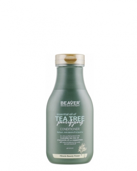 BEAVER Balsam calmant pentru păr Tea Tree Purifying