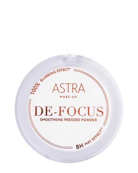 Astra Pudră pentru uniformizarea pielii De-Focus, 10 g