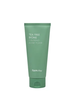 FarmStay Spumă de curățare calmantă Tea Tree Biome, 180 ml