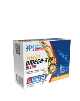 Balkan Pharmaceuticals Пищевая добавка Omega-3 BP Ultra, 30 кап
