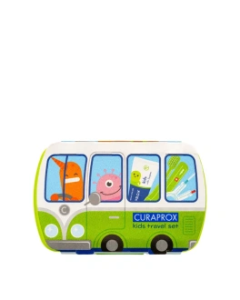CURAPROX Kids Детский дорожный набор Green, 3 шт