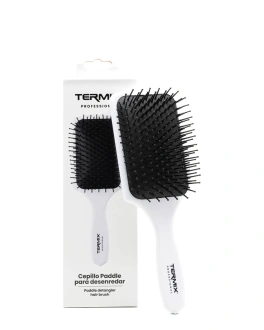 Termix Perie plată pentru păr Paddle Detangler White