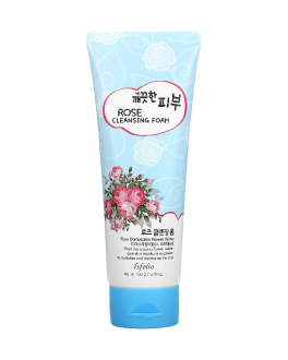 Esfolio Очищающая пенка для лица с экстрактом розы Pure Skin Rose Cleansing Foam, 150 мл