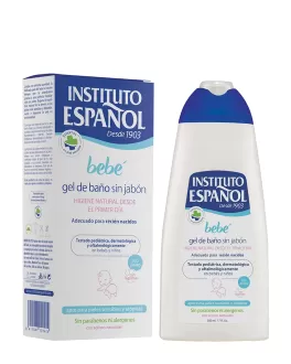 Instituto Espanol Gel de duș fără săpun pentru copii Bebe, 500 ml